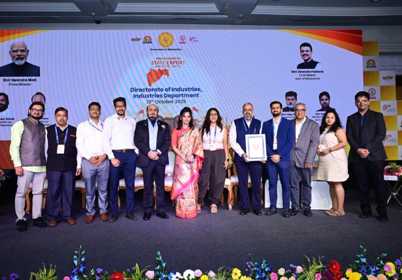 महाराष्ट्र राज्य निर्यात पुरस्कारांवर कोकण व मुंबई प्राधिकरण विभागाची मोहोर