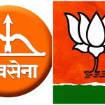 shivsena bjp flag